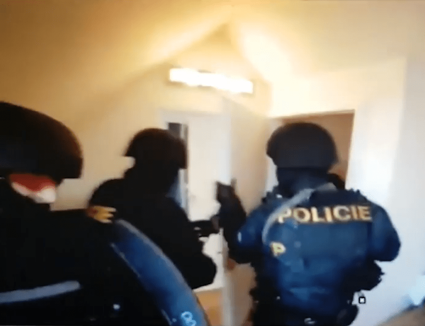  The cops eventually found six men who were taken into custody and charged