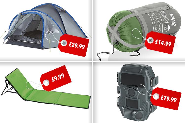  Lidl's new camping range will hit the shops on Sunday