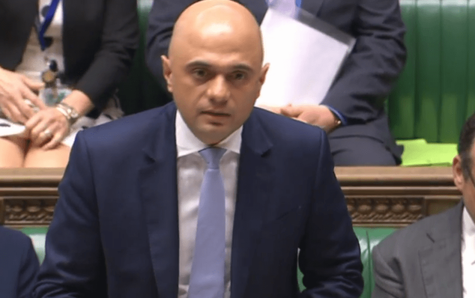  Sajid Javid blasted the Labour leader to his face during the debate