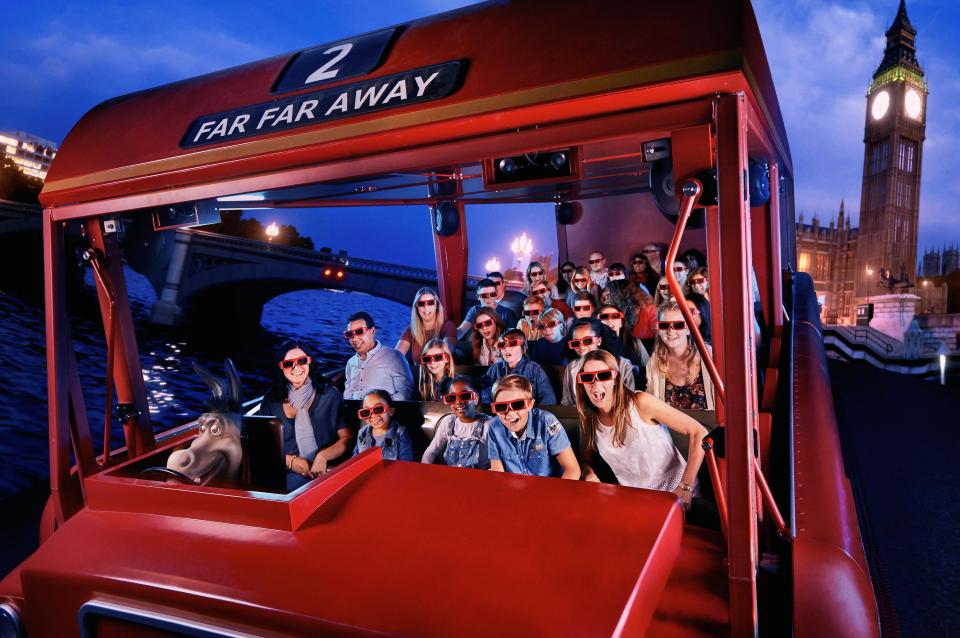  You'll be BLOWN away on the 4D bus ride!