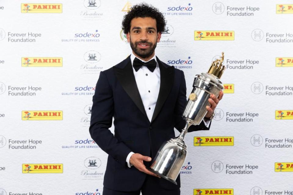  Mohamed Salah has beaten Kevin De Bruyne to be named PFA Player of the Year