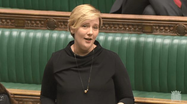  Stella Creasy said Britain was a nation 'drowning in debt' and urged ministers to extend the payday loan cap to other credit