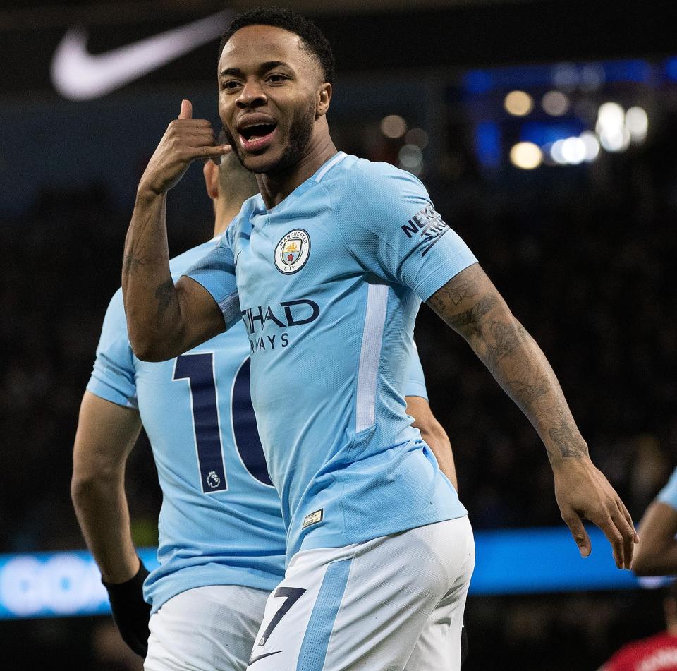  Raheem Sterling has enjoyed a fine campaign for the champions