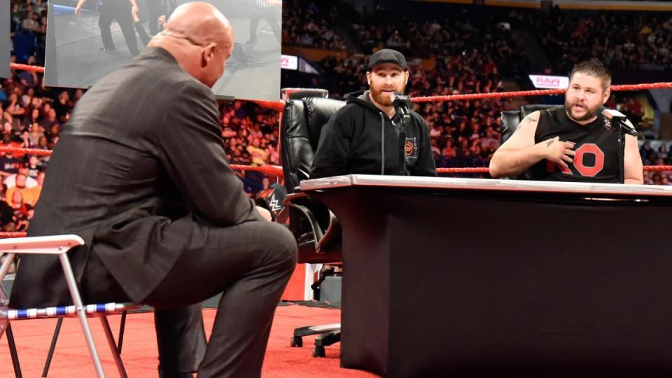  The Sami and Kevin Show debuted on Raw with guest Kurt Angle