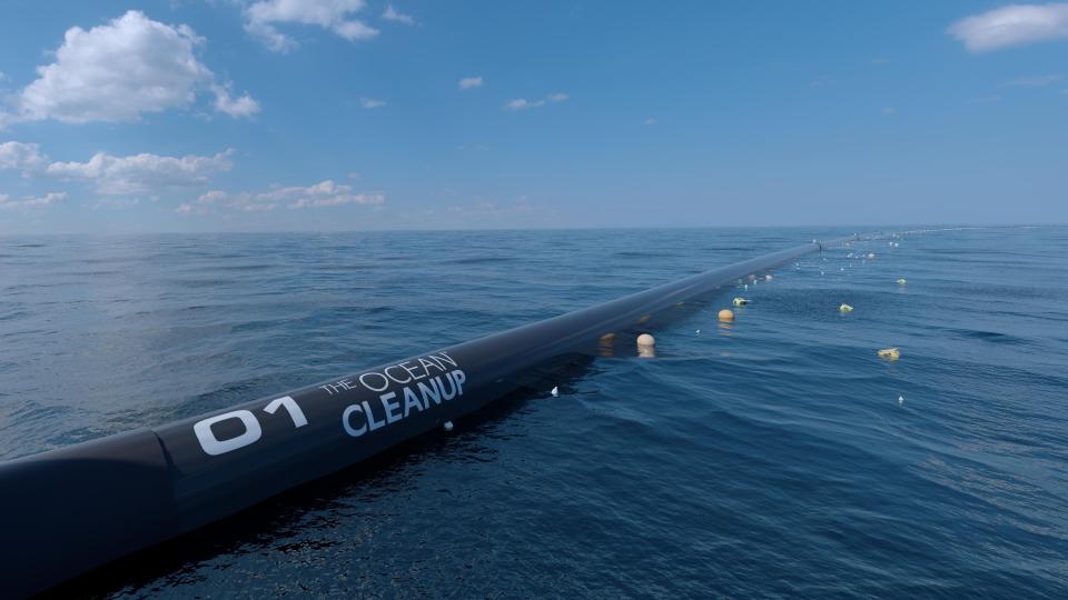  The Ocean Cleanup's massive tubes are being constructed in San Francisco