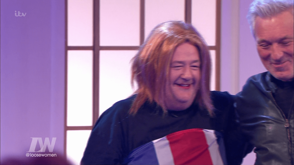  Johnny Vegas dressed up as Geri