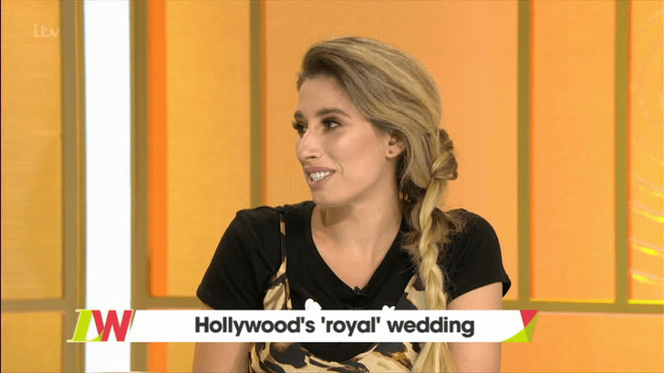  Stacey Solomon has revealed that she has discussed wedding plans with Joe Swash