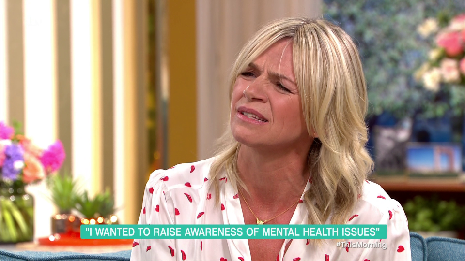 Zoe Ball had an awkward moment on This Morning today when Phillip Schofield asked her about her new boyfriend during a segment about her charity bike ride for her late partner Billy 