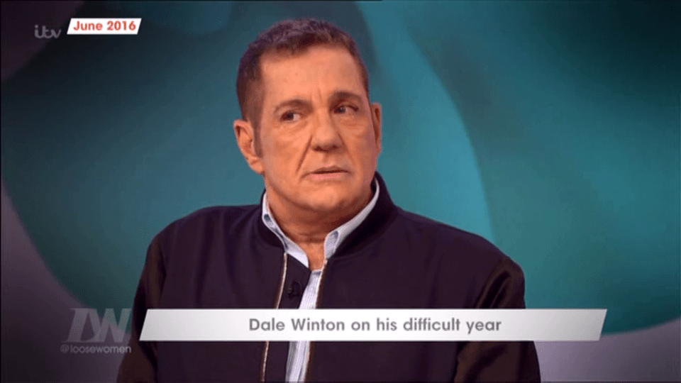  Dale Winton's final interview was played on Loose Women today