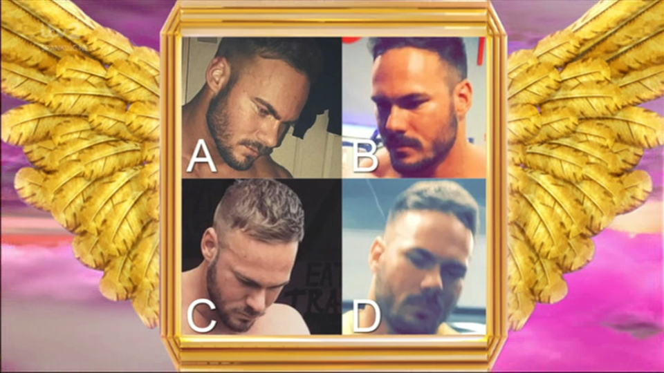  Scarlett was then challenged to guess which of four pictures was of Lee