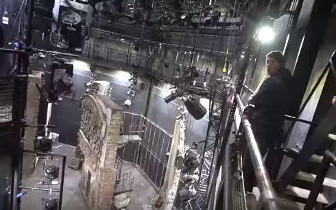  YouTuber Ally Law sneaks into the National Theatre and walks high above the Olivier Stage