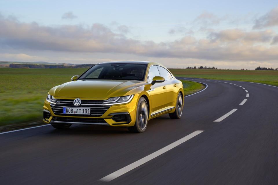  Volkswagen's Arteon beat rivals like the Audi A5