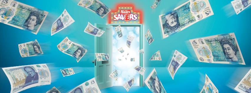  You'll be racking up the fivers in no time with Sun Savers