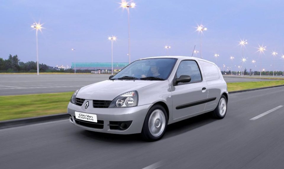  The Renault Clio Campus Van is classified as a car derived van