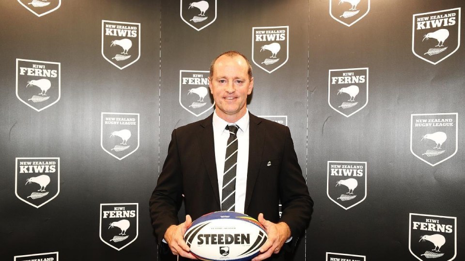 New Zealand boss Michael Maguire still has a memento of his time in charge at Wigan