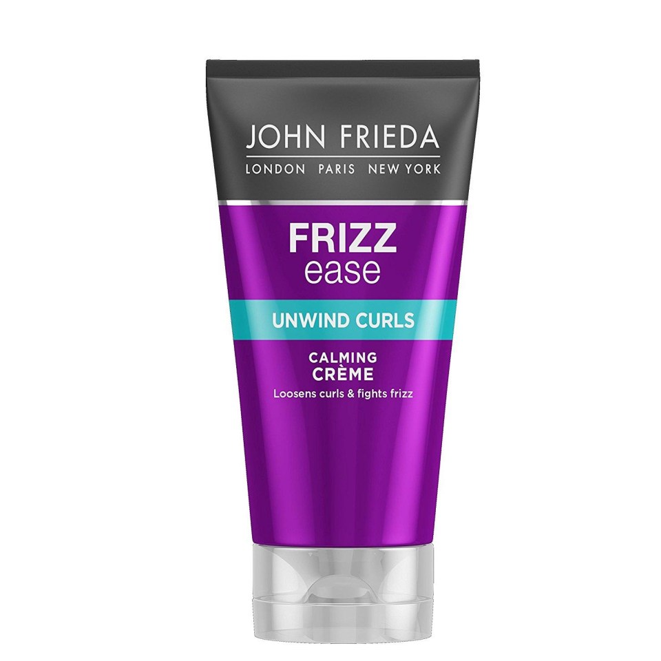 Frizz-prone, curly hair? Rub this through damp hair for frizz-free tresses until your next wash.