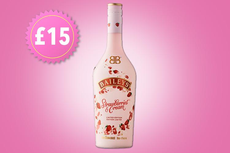  Baileys Strawberries & Cream combines the creamy taste of the traditional Irish liqueur with the flavours of ripe strawberries