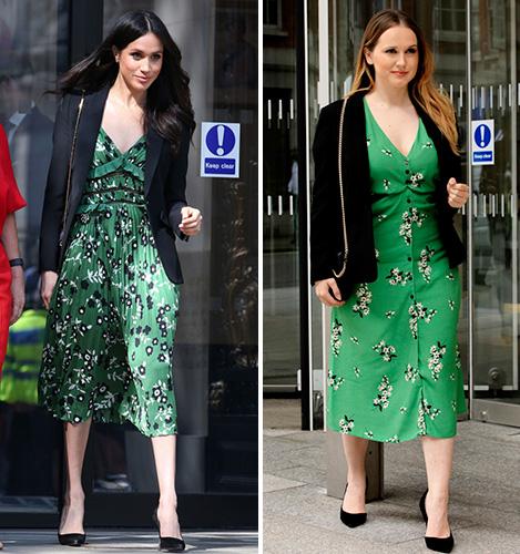  Meghan wore this sweet Self-portrait floral dress to the Invictus Games Reception in Australia