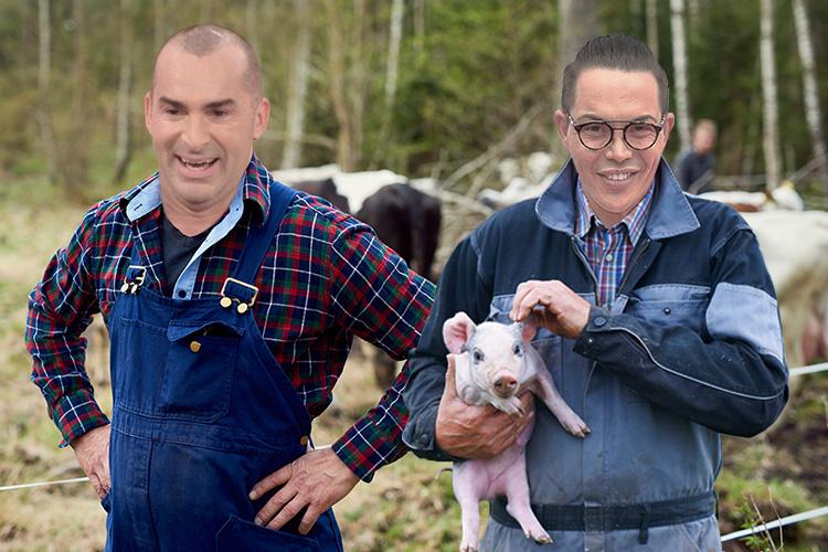  Louie Spence and Towie’s Bobby Norris are set to be the first two names to join the revamped The Farm on Channel 5