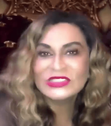 Tina Knowles was told off on camera by her granddaughter Blue Ivy