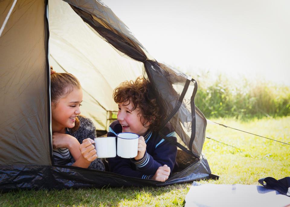  A camping holiday is the perfect way to bond as a family