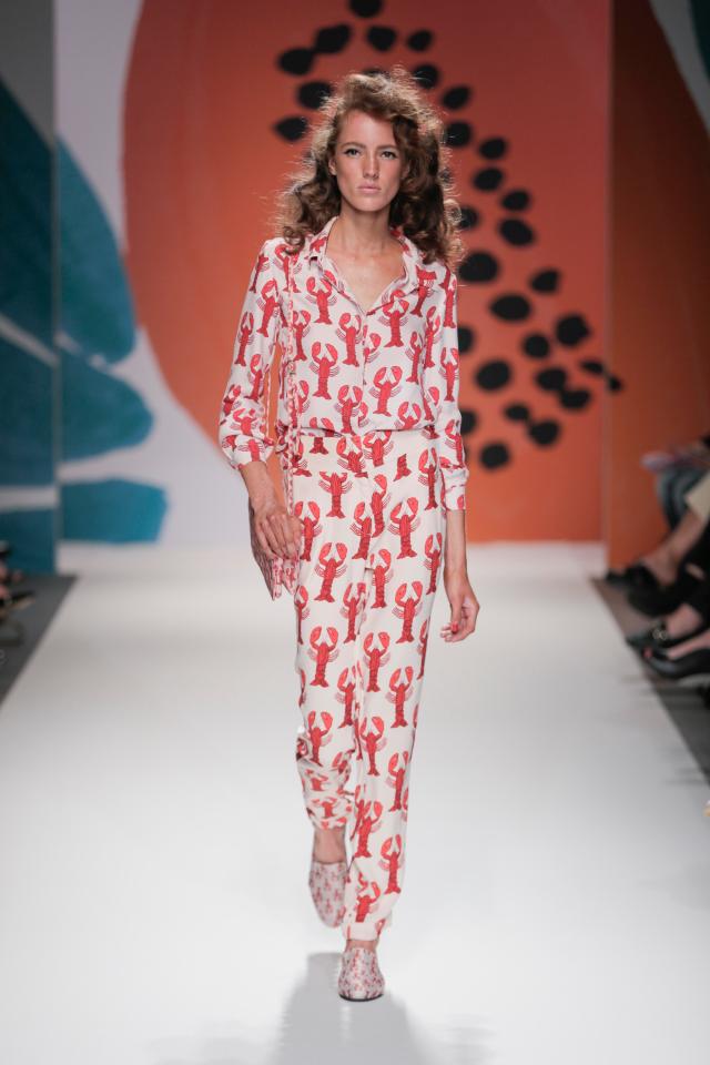  Lobster prints are huge on the catwalk