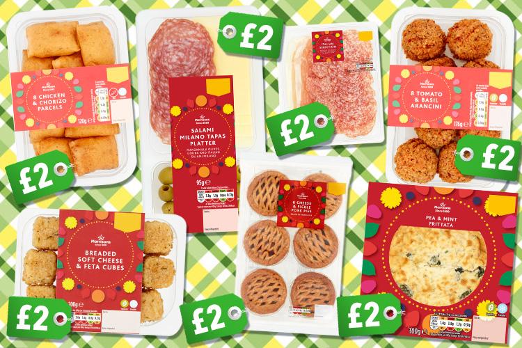  Fom salami and chicken wings to frittatas, the supermarket's range includes 48 products for a bargain al-fresco meal