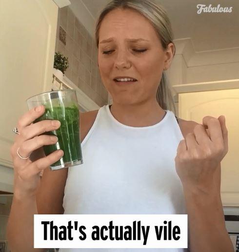  Sophie was not a fan of Meghan's green smoothie, describing it as 'vile'