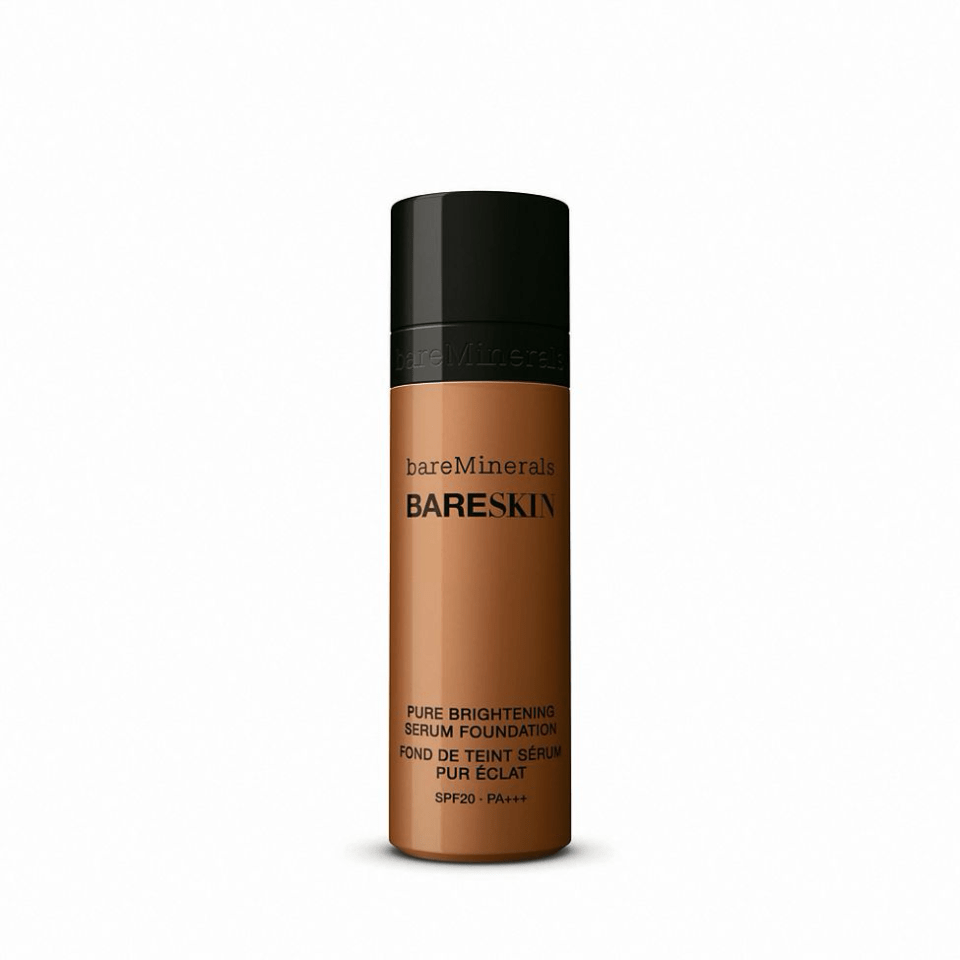 bareMinerals bareSkin Pure Brightening Serum Foundation gives a light coverage and it’s silky serum formula has been proven to improve skin’s brightness and texture.