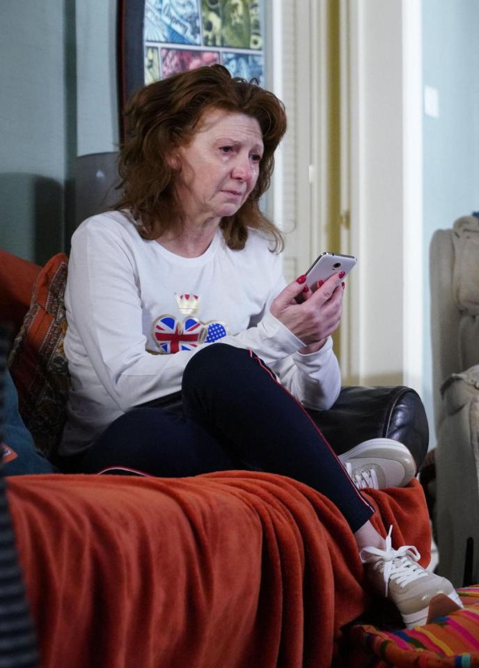  Carmel will be left utterly broken by her son's murder in EastEnders