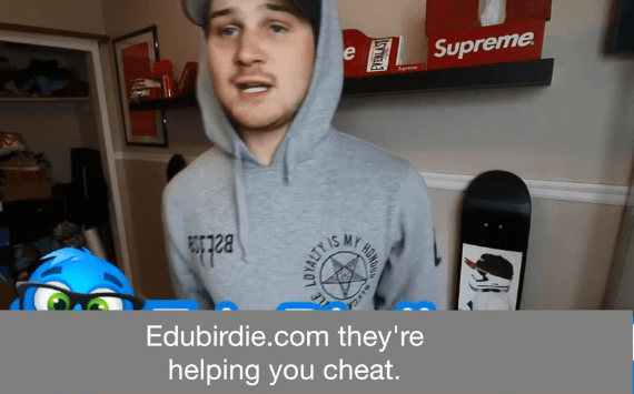  Those promoting EduBirdie brazenly profess the site helps you cheat