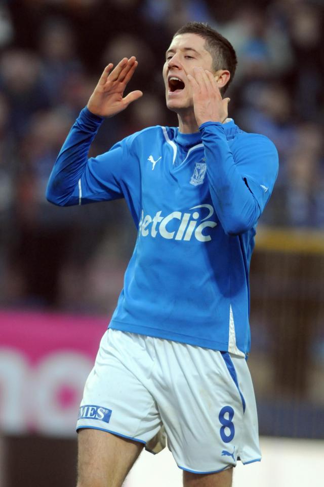  While at Lech Poznan, Lewandowski almost moved to the Premier League... with Blackburn Rovers