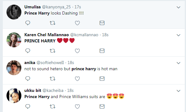  People started having a meltdown online when dashing Harry rocked up