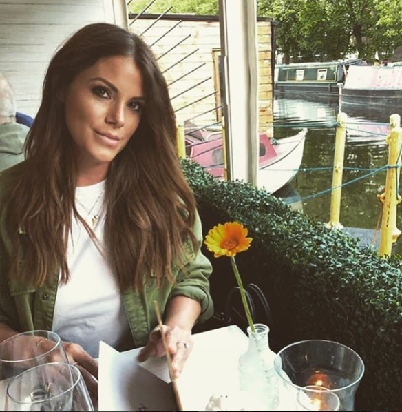  Kara Keble White at The Summerhouse restaurant overlooking the canal in London