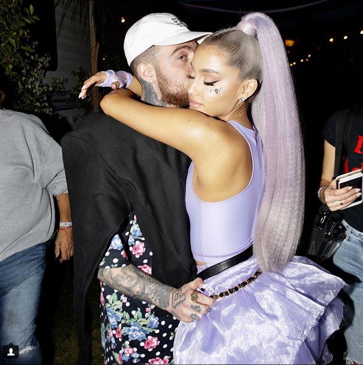 Rapper Mac Miller and Ariana Grande have split up