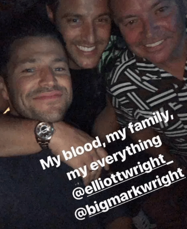  Mark and his family were out were out all night watching Calvin Harris