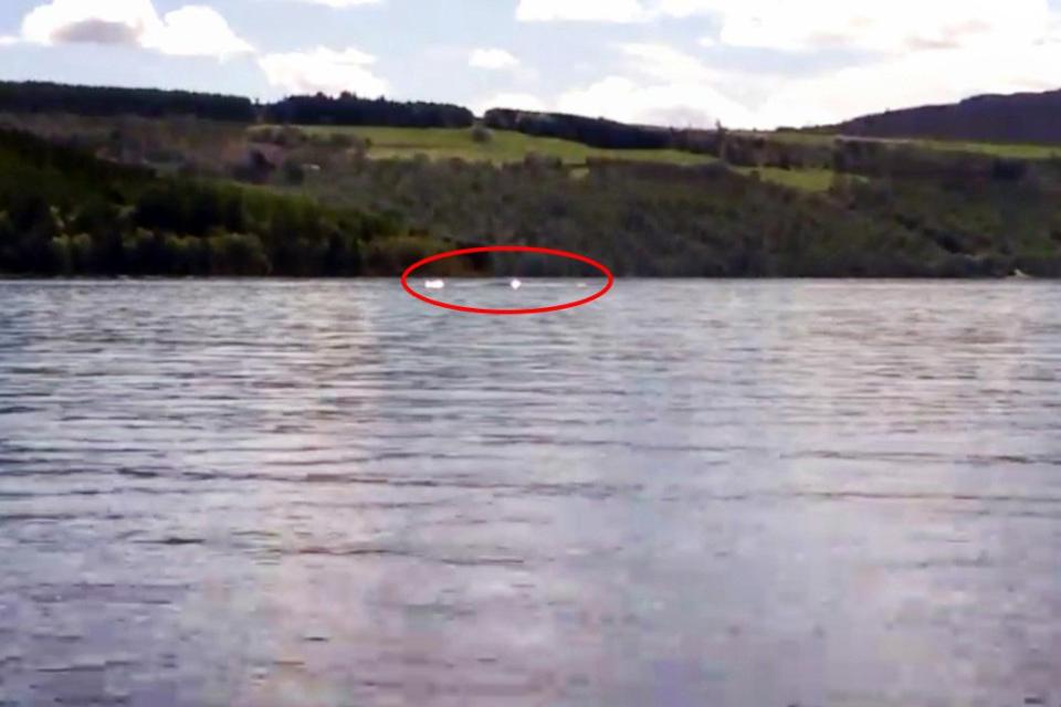  A schoolgirl and her gran claim to have caught The Loch Ness Monster on camera