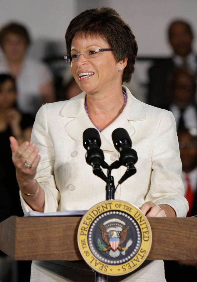  Former Obama White House adviser Valerie Jarrett who was born in Iran to American academic parents