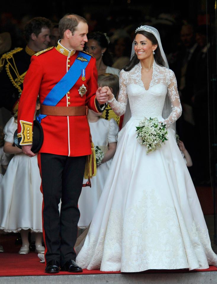  Kate and William tied the knot in 2011