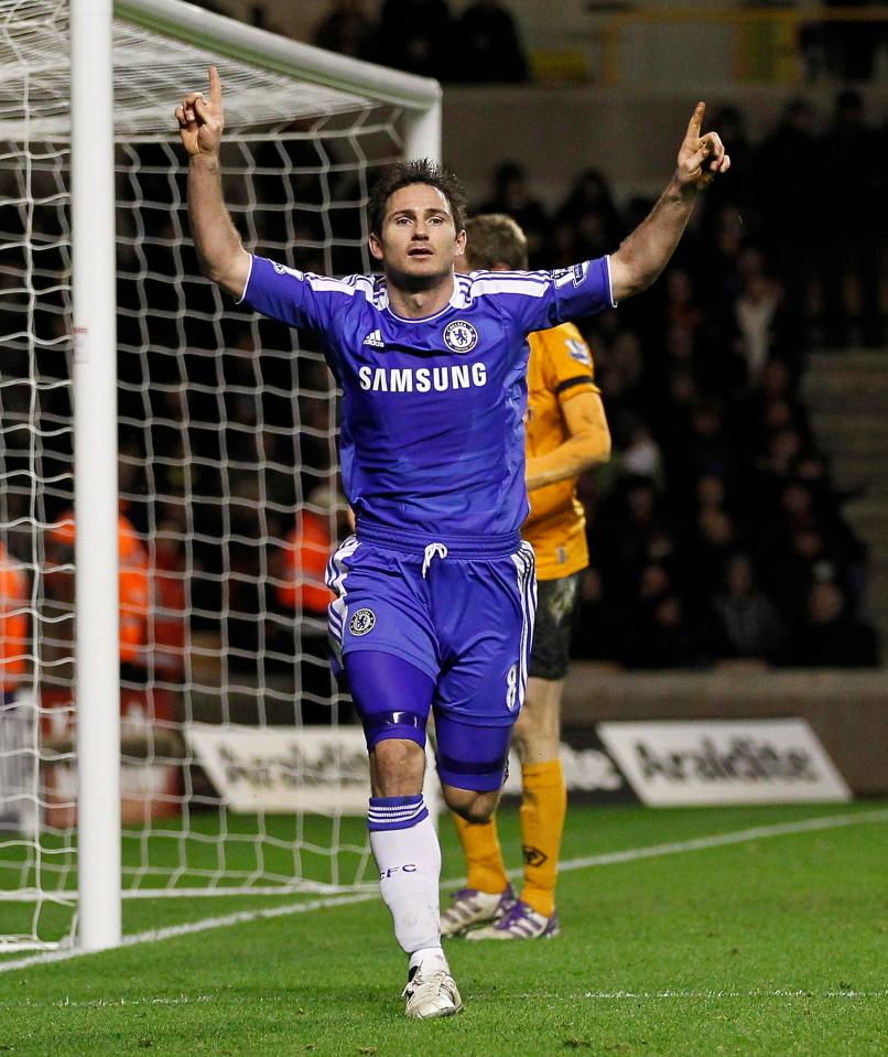  Frank remains Chelsea's all-time leading goalscorer