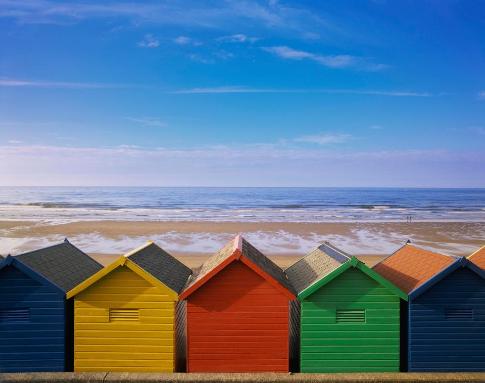  Whitby is known for being the setting for Dracula - and also for its glorious beach