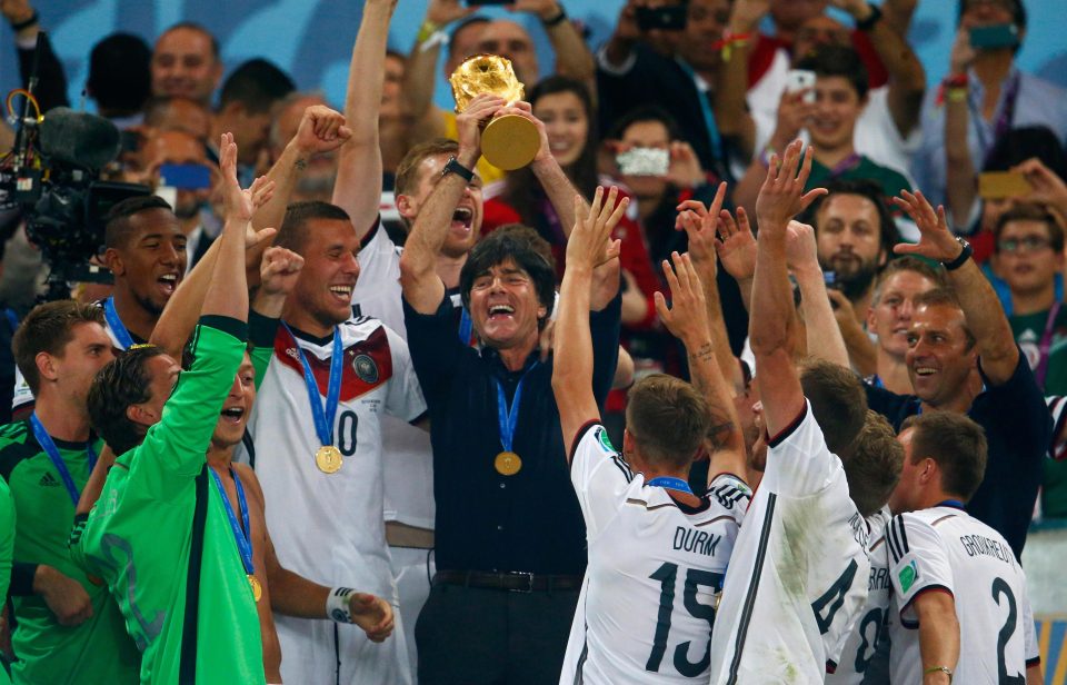  Joachim Low led Germany to the 2014 World Cup title in Brazil