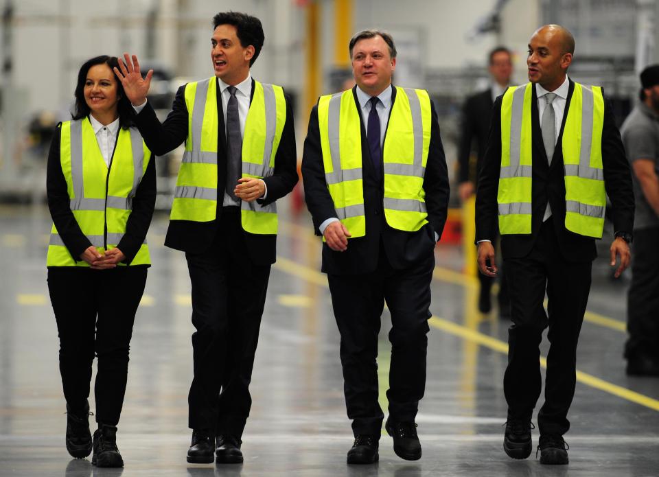  Mr Umunna, right, was a leading light in Ed Miliband's Shadow Cabinet