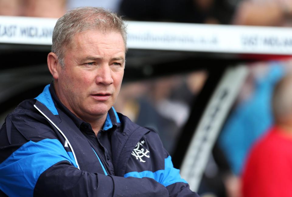  McCoist was manager at Ibrox between 2011 and 2014