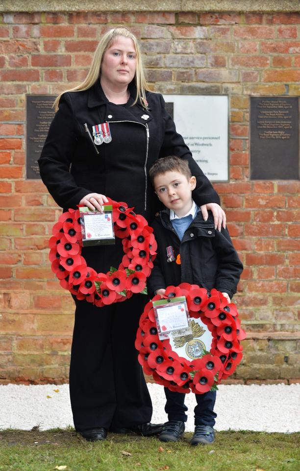  Becky Rigby, 35 – the widow of soldier Lee Rigby - issues a clarion call