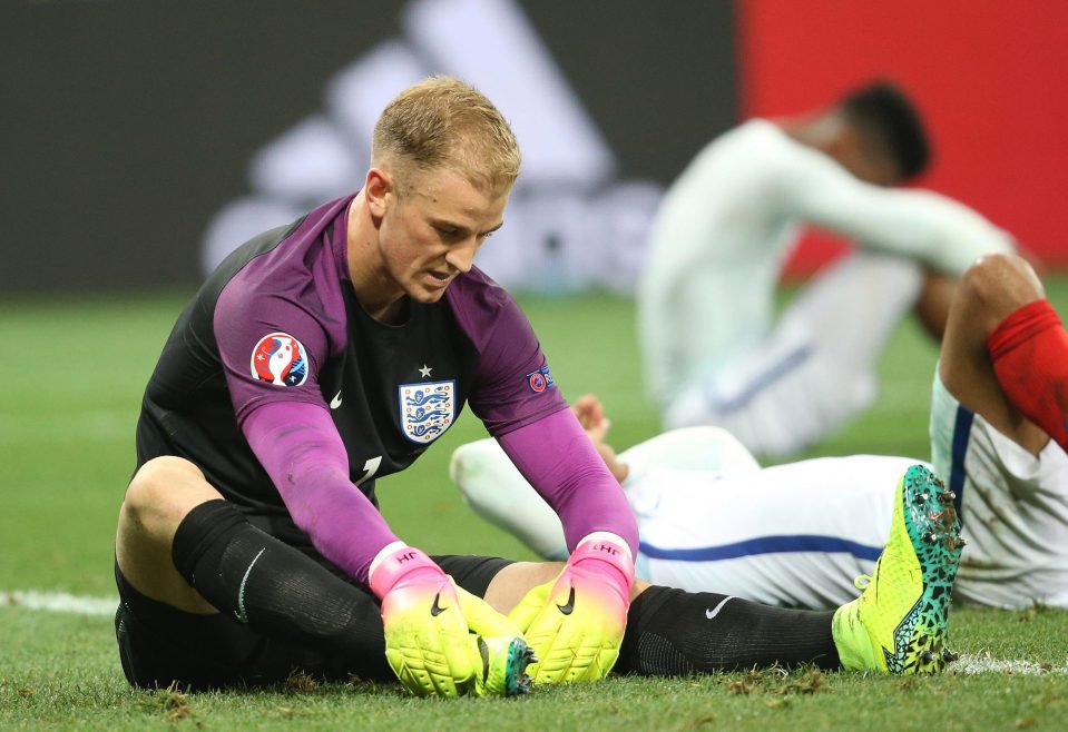  Joe Hart believed he would at least make Gareth Southgate's backup keeper