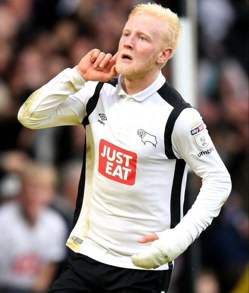  Will Hughes proved he is still the ultimate Derby fan following his summer exit