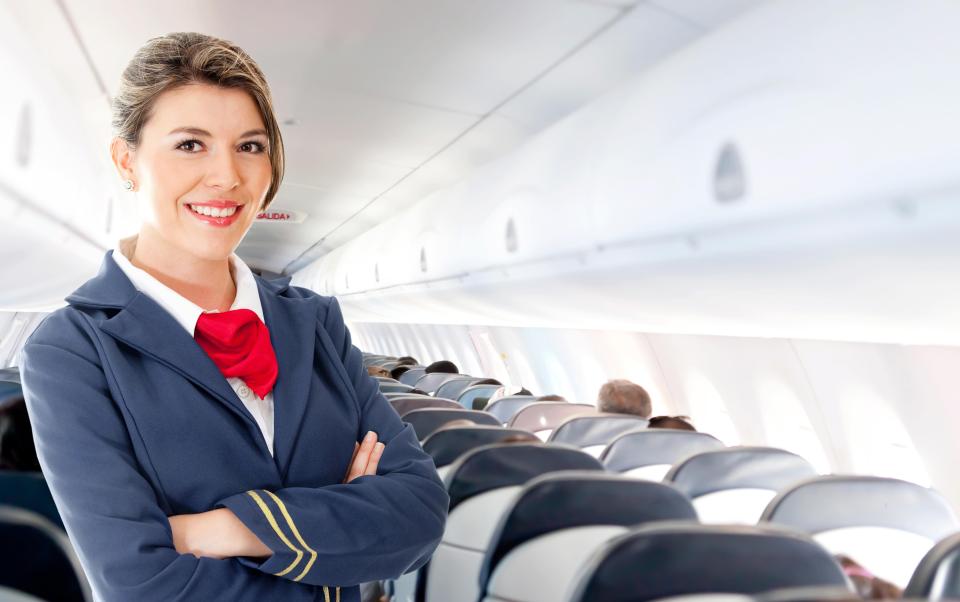  The secret is only passed from senior flight attendants to junior flight attendants