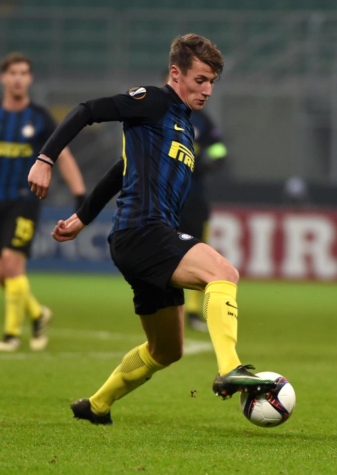  Pinamonti has become fifth choice striker at Inter and chances of a first-team berth look slim with Mauro Icardi banging in the goals