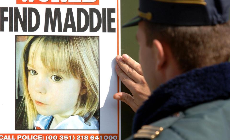  Maddie vanished from her parents’ rented villa in Praia Da Luz, Portugal in 2007